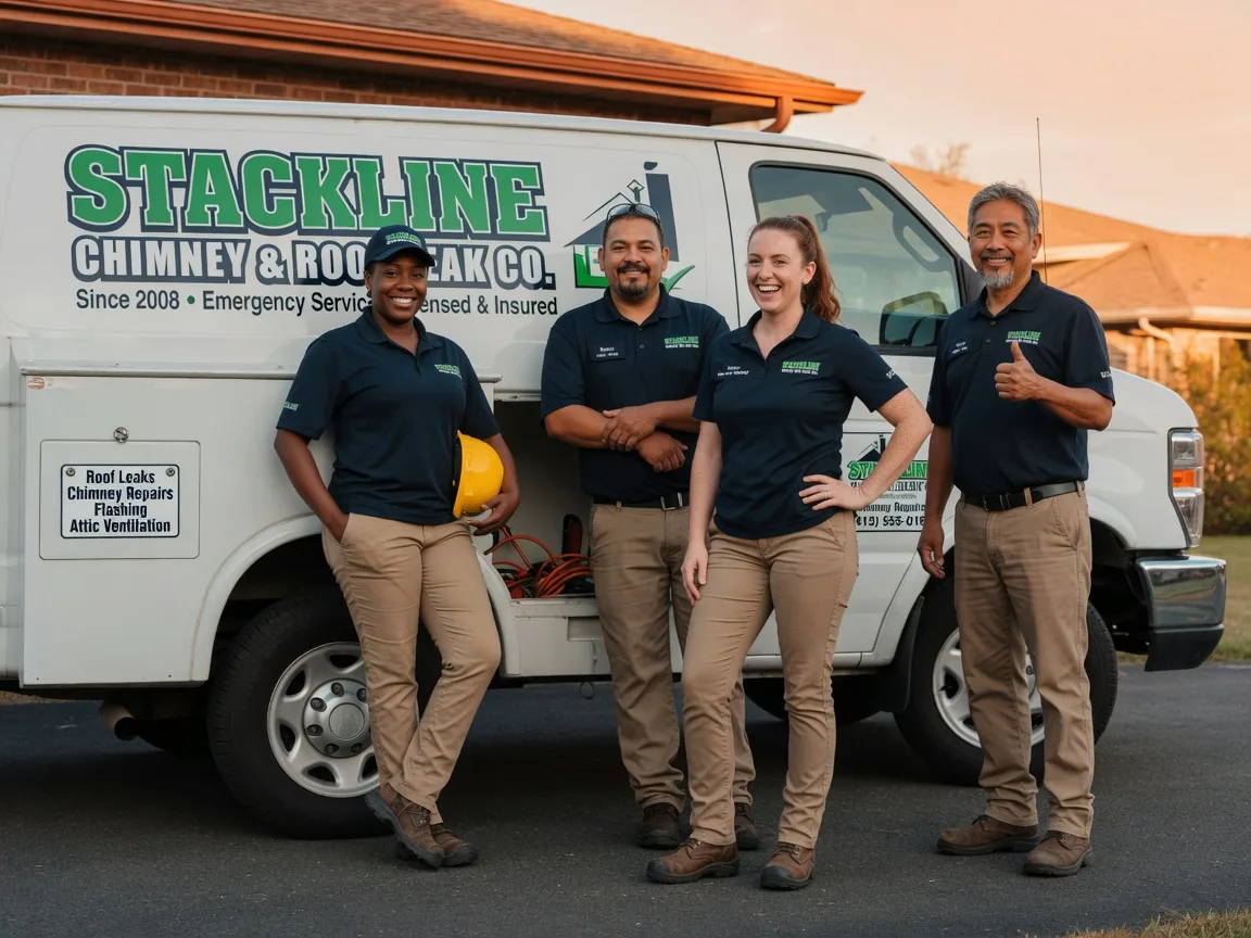 Chimney flashing repair company in Strang, NE